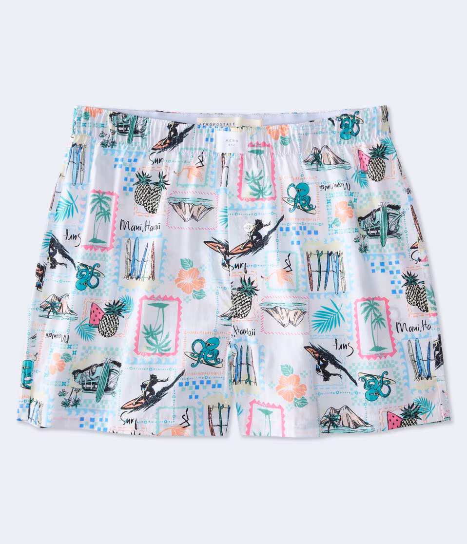 Maui Surfing 4" Woven Boxers