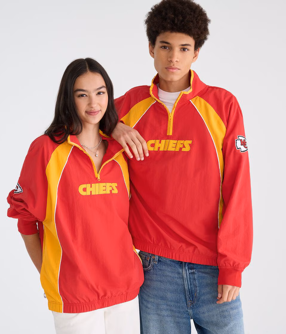 Kansas City Chiefs Quarter-Zip Track Jacket