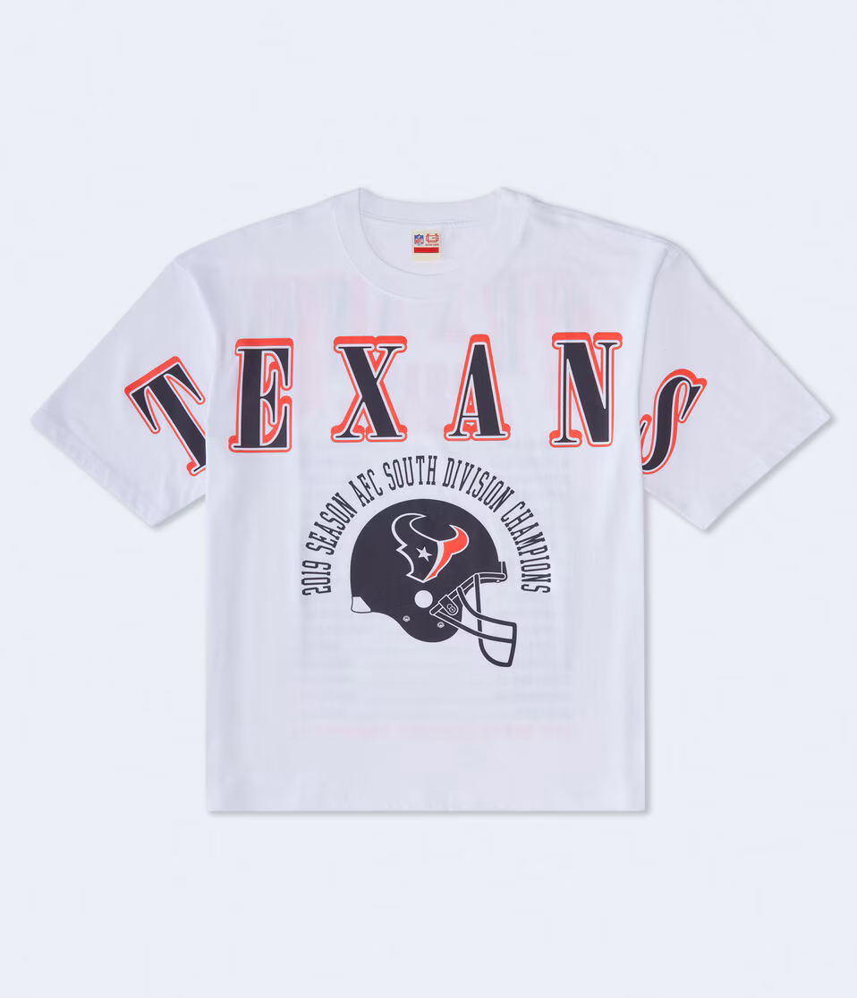Houston Texans Division Champs Boxy Graphic Tee