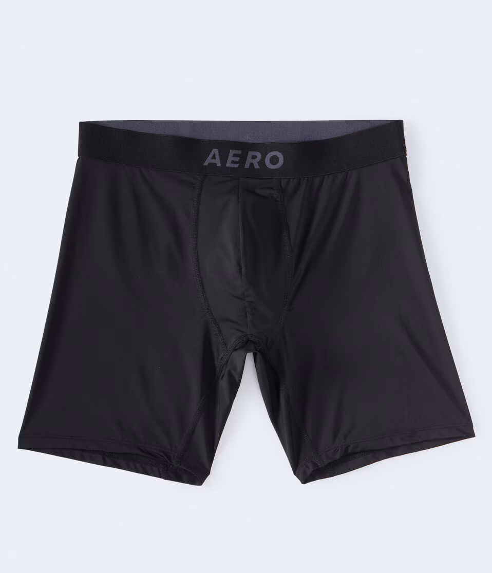 Solid 6.5" Performance Knit Boxer Briefs