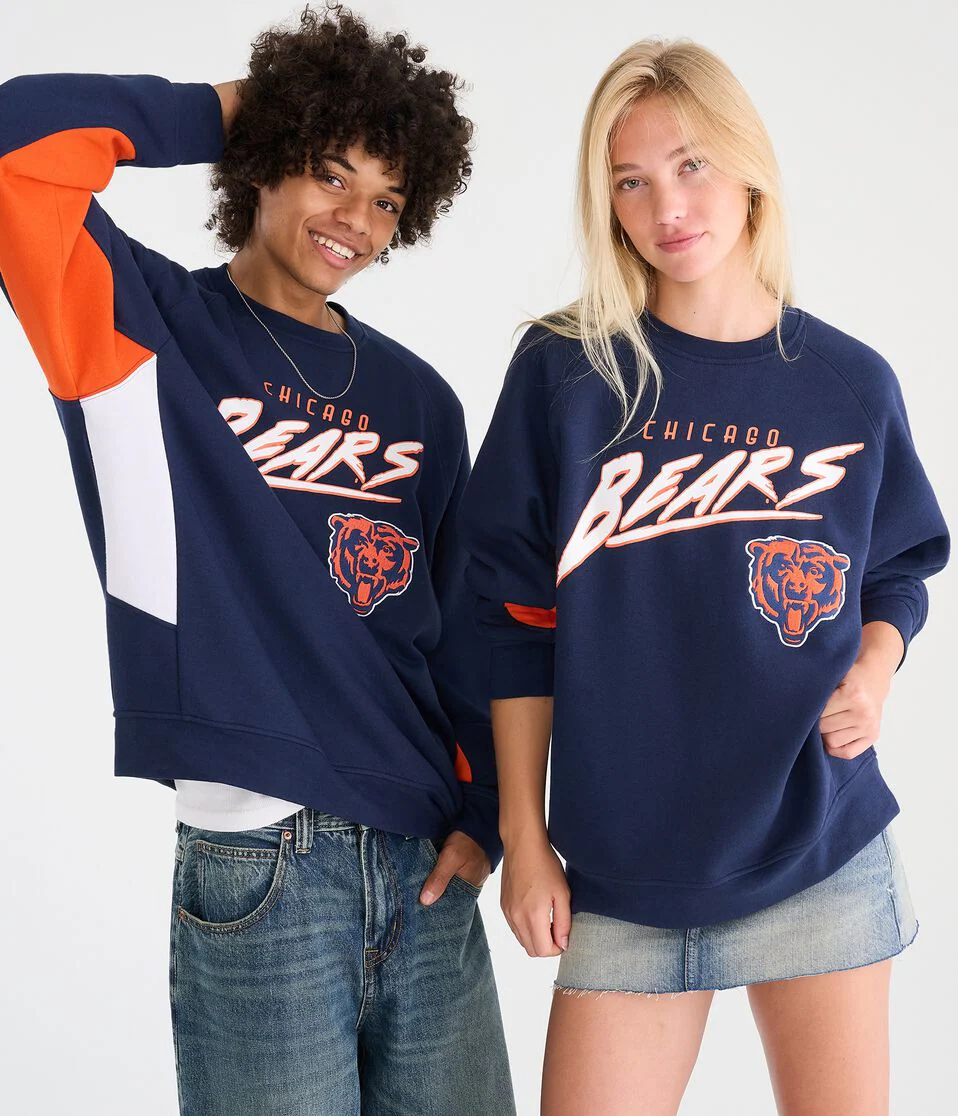 Chicago Bears Colorblock Crew Sweatshirt