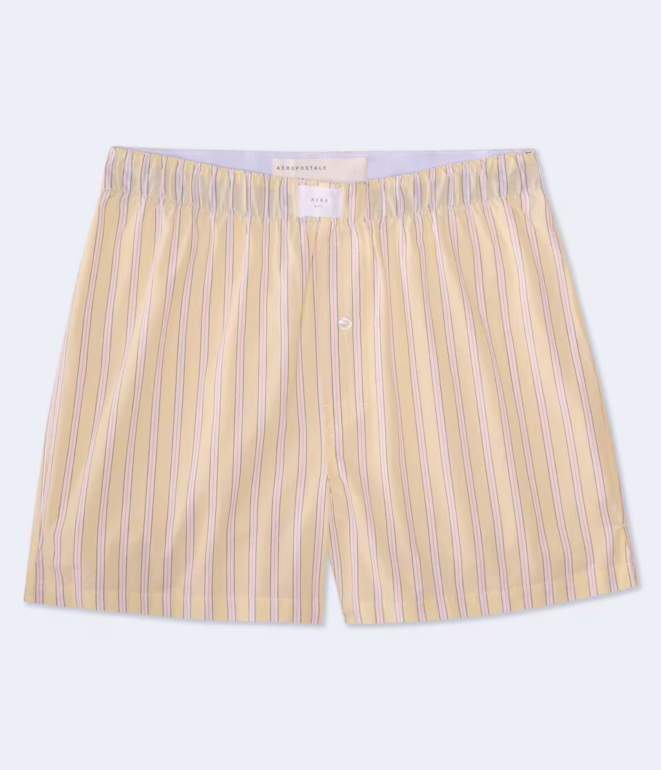 Banker Stripe 4" Woven Boxers