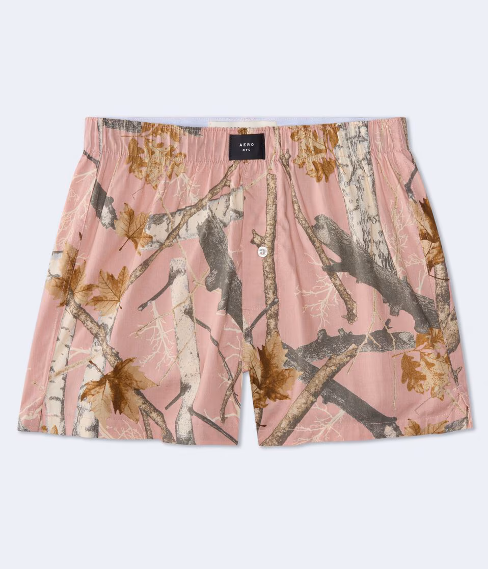 Forest Camo 4" Woven Boxers