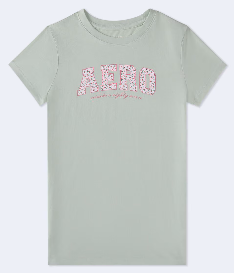 Aero Floral Fill Graphic Tee