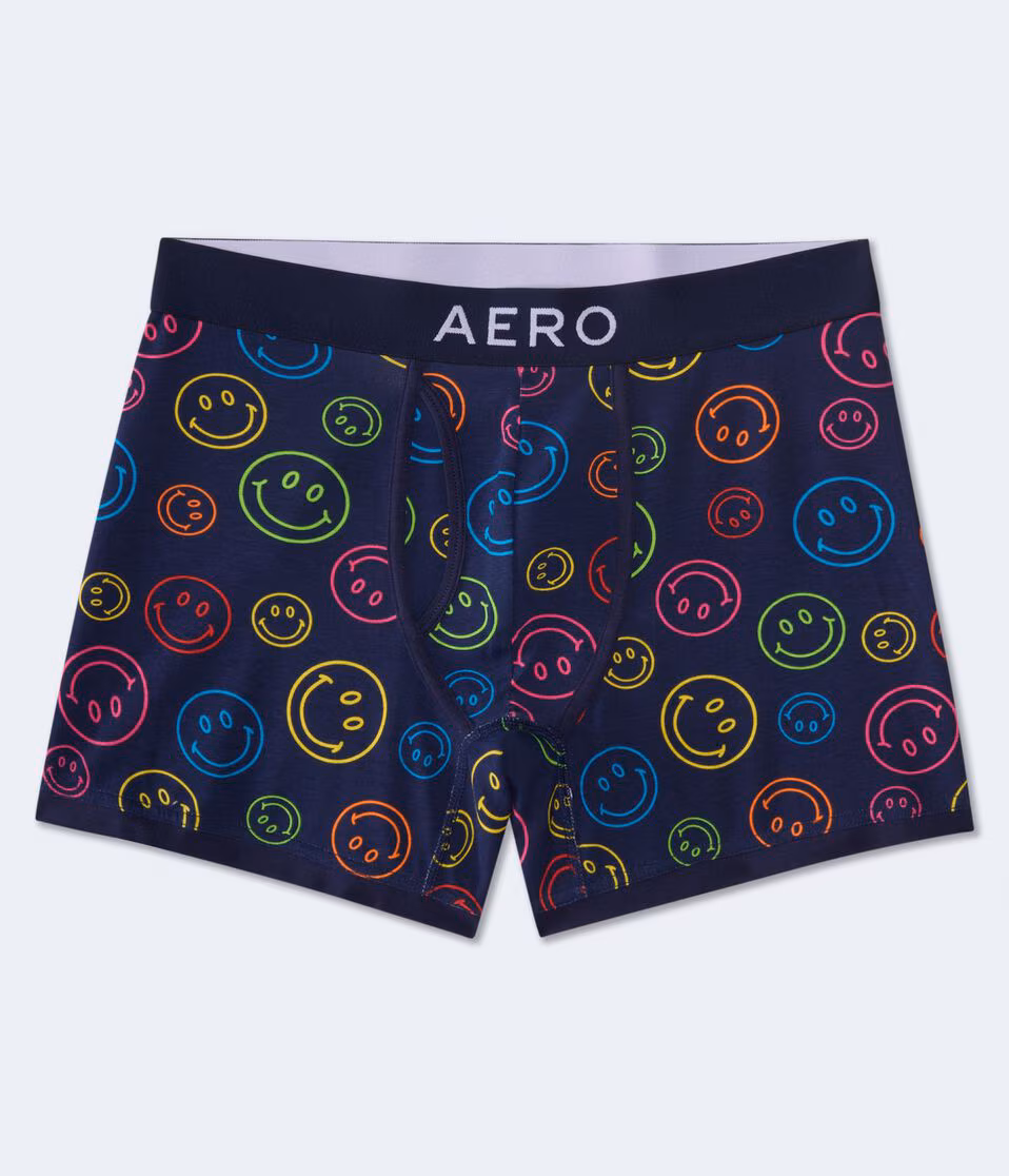Smiley Face 4.5" Boxer Brief