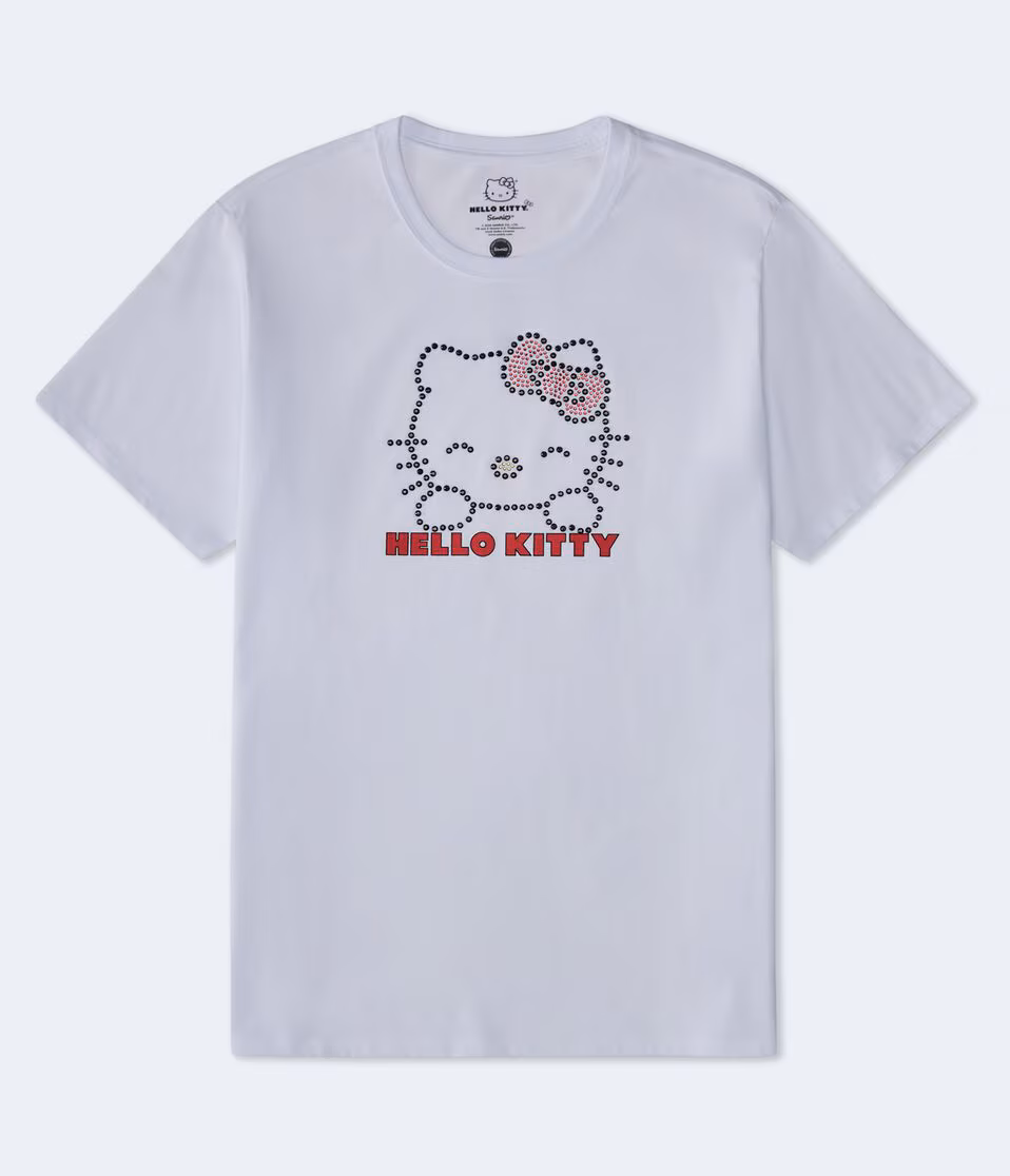 Hello Kitty Rhinestone Relaxed Graphic Tee