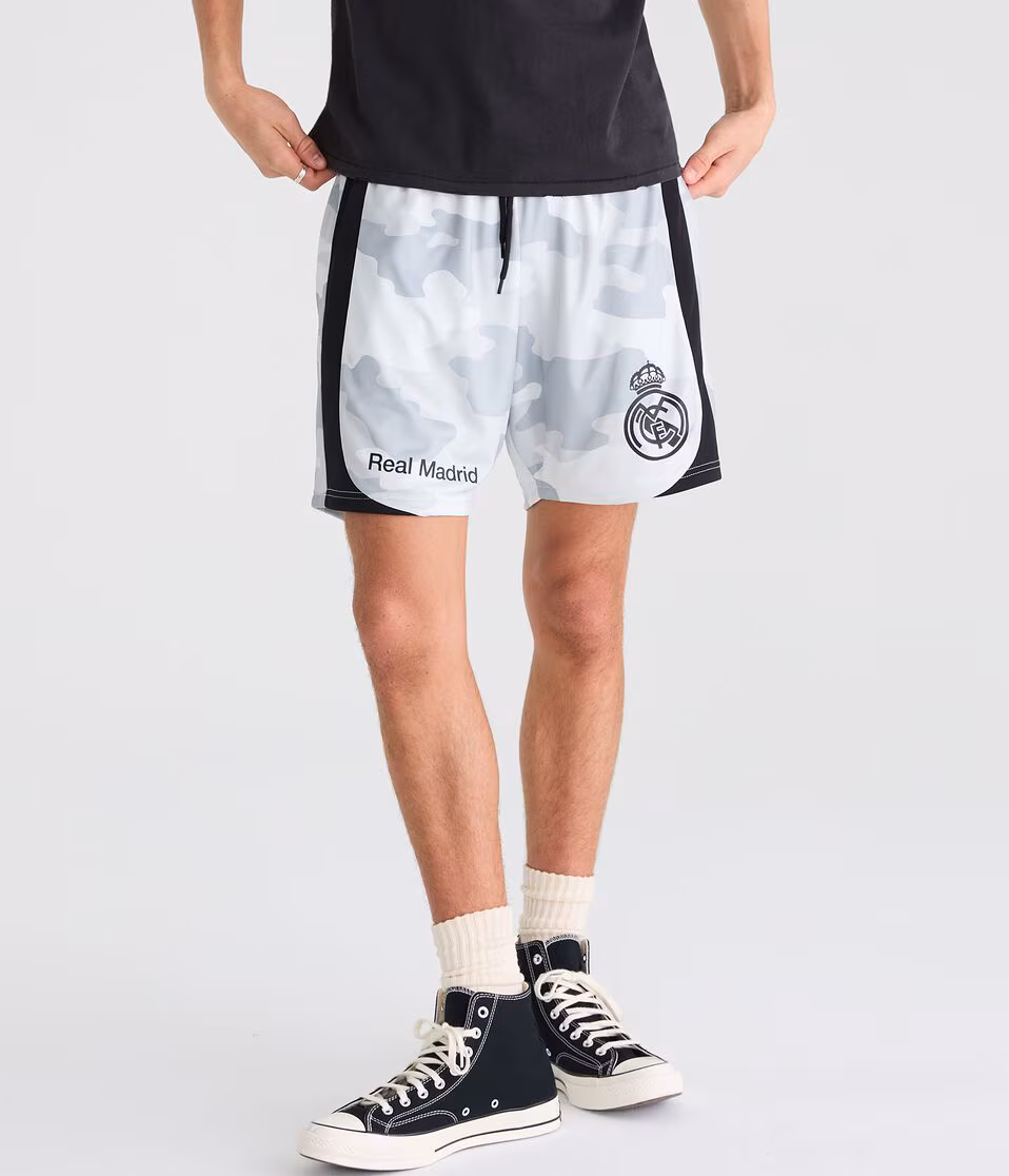 Real Madrid Camo Mesh Shorts
