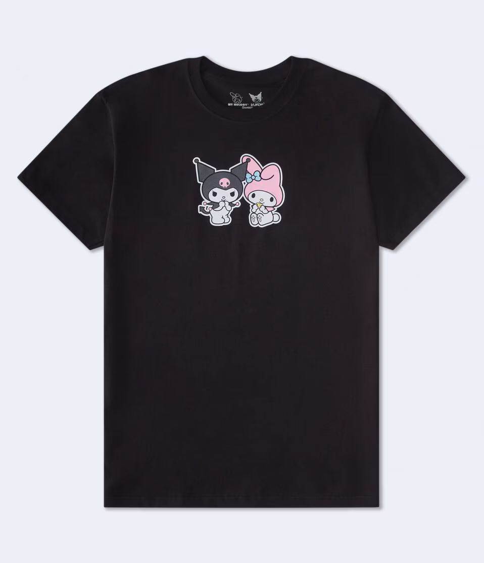 Hello Kitty & Friends Kuromi My Melody Relaxed Graphic Tee