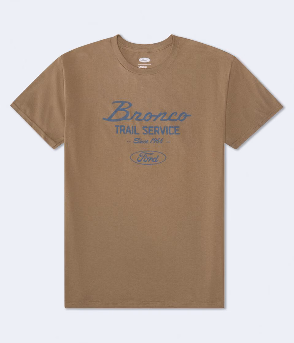 Ford Bronco Trail Service Relaxed Graphic Tee