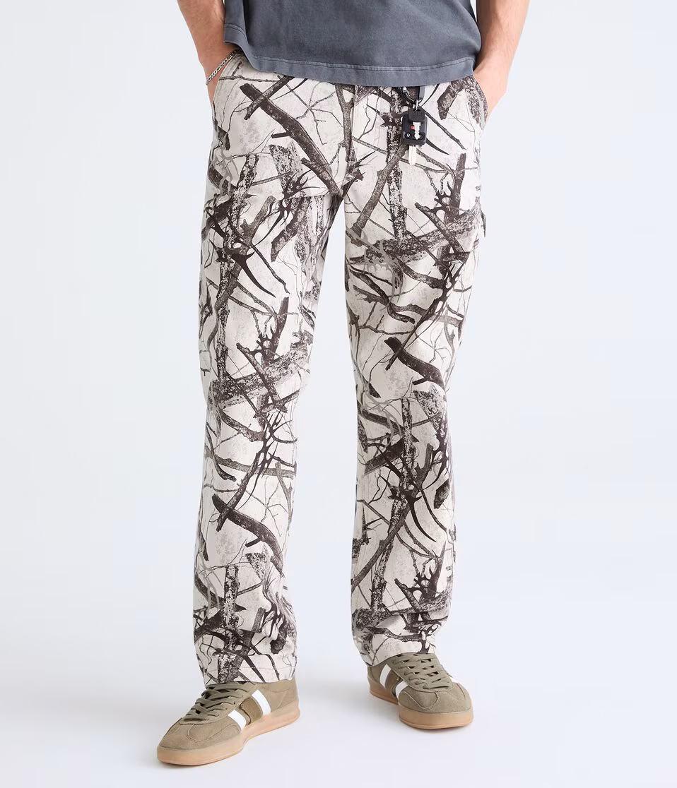 Forest Camo Graphic Baggy Carpenter Pants
