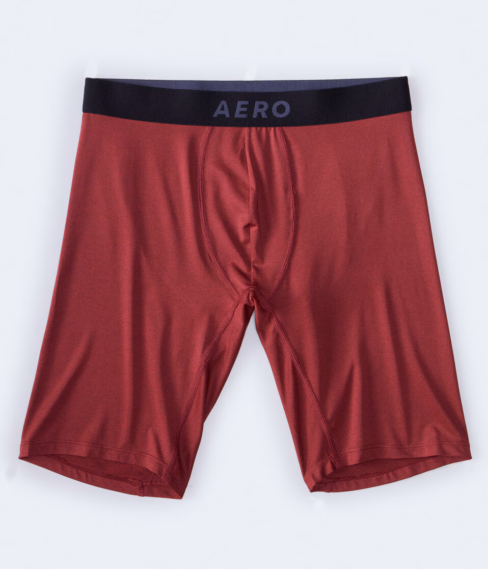 Marled 9" Performance Knit Boxer Briefs