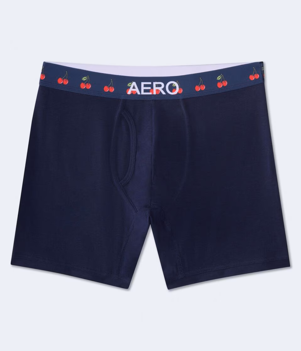 Cherry Waistband 6" Boxer Brief