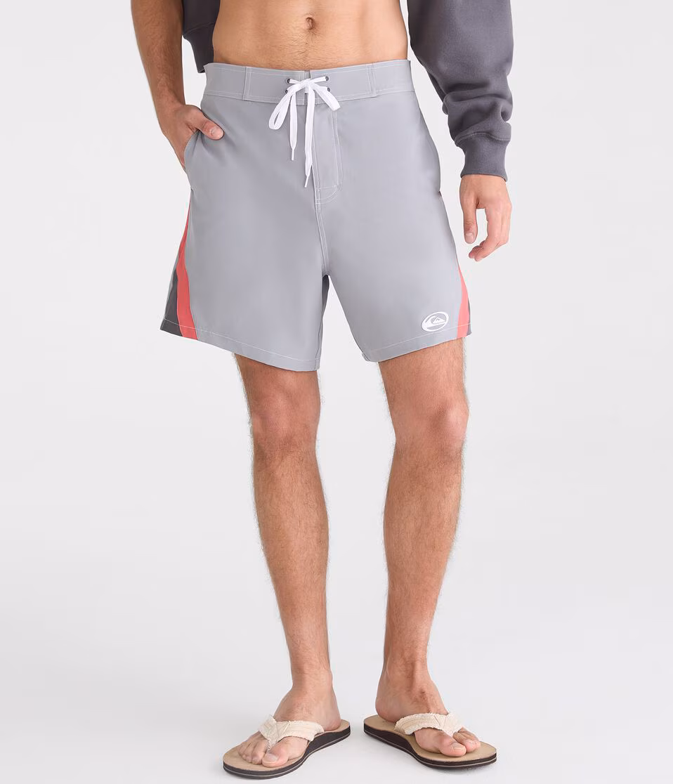 Quiksilver Side Stripe Swim Trunks 8"