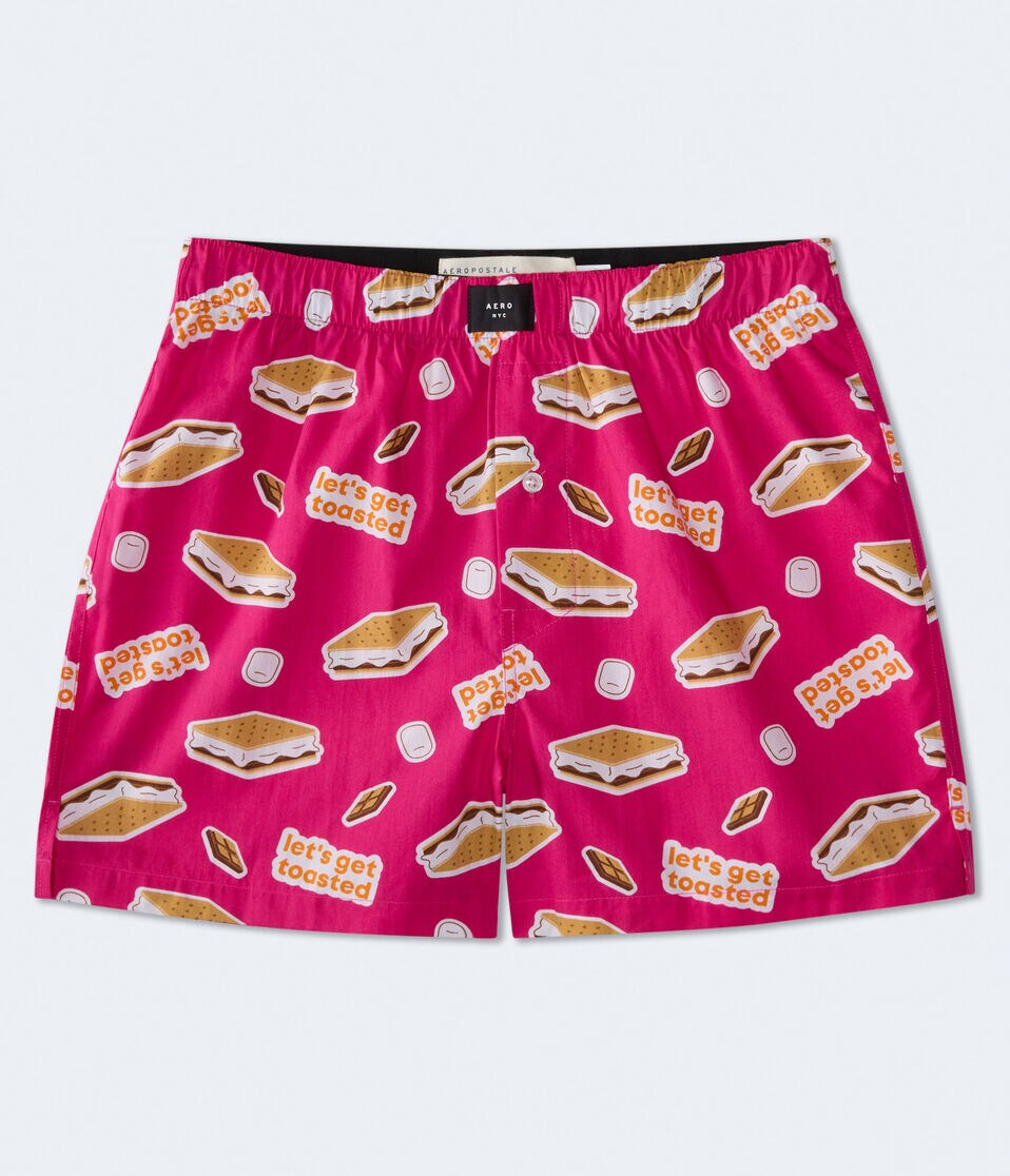 Let's Get Toasted 4" Woven Boxers