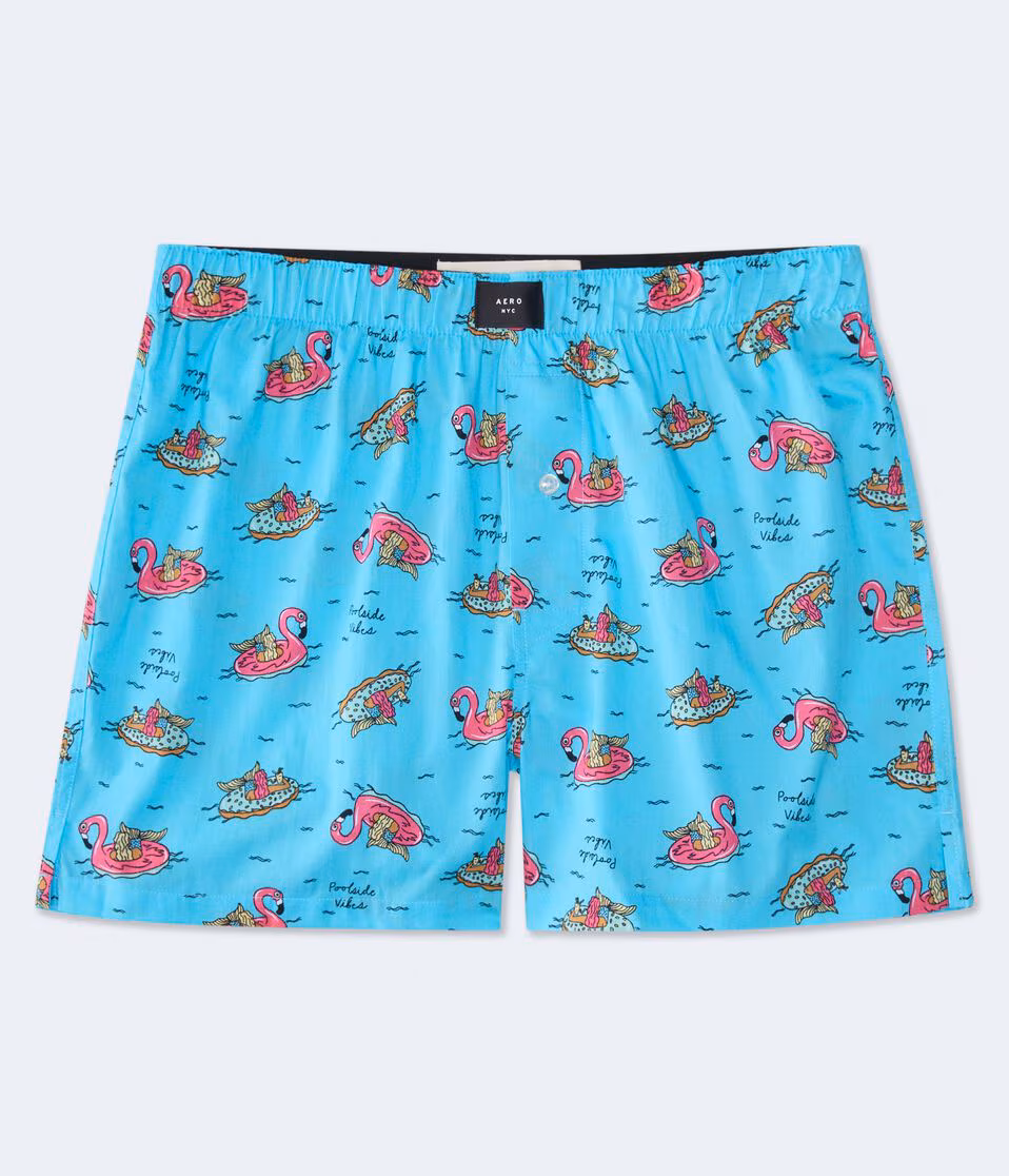 Poolside Vibes 4" Woven Boxers