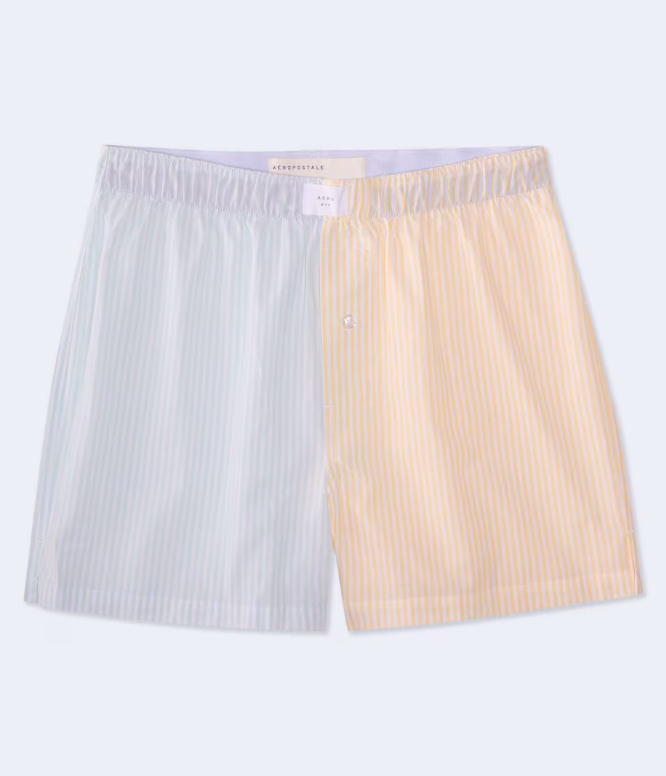 Multicolor Stripe 4" Woven Boxers