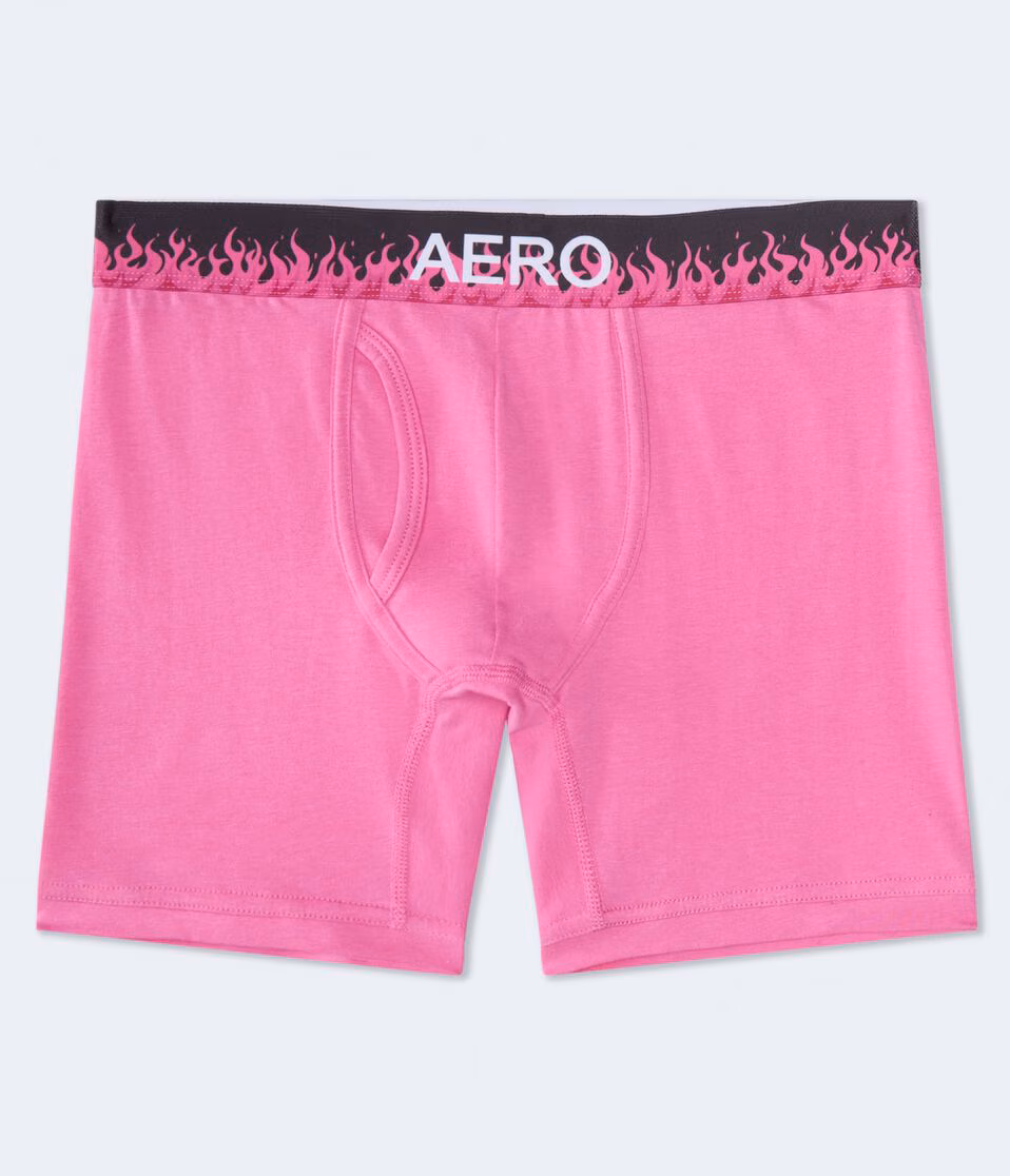 Flames Waistband 6" Boxer Brief