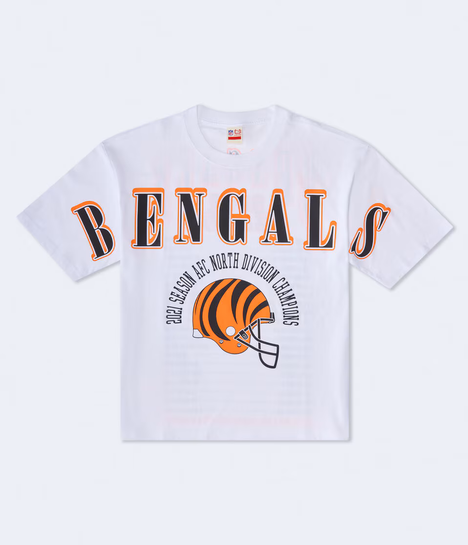 Cincinnati Bengals Division Champs Boxy Graphic Tee
